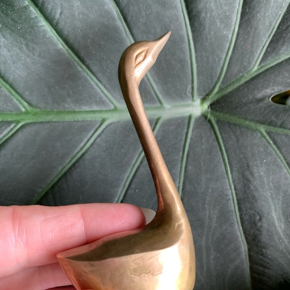 Brass swans vintage - Picture 5 of 16